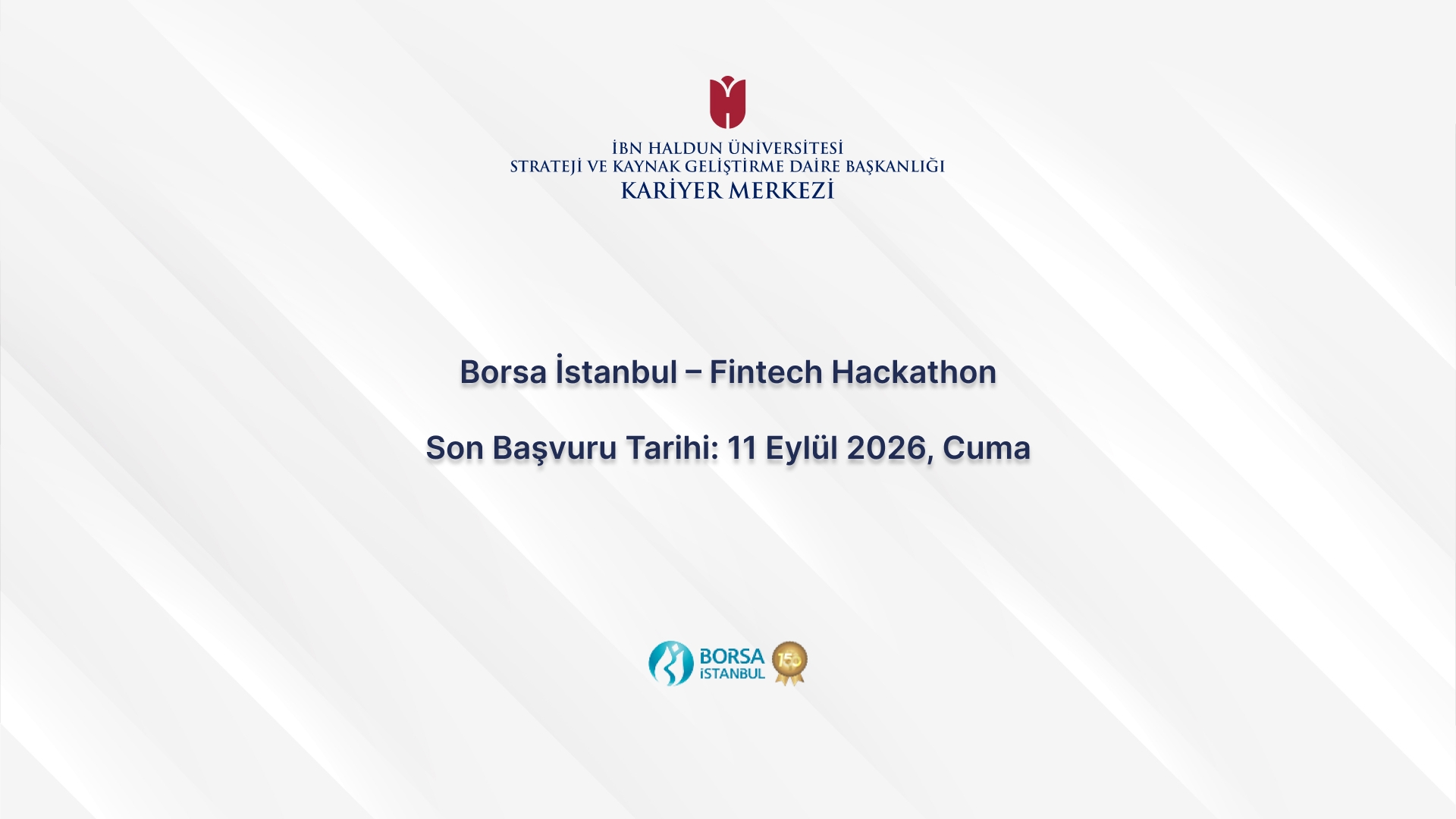 Borsa İstanbul – Fintech Hackathon
