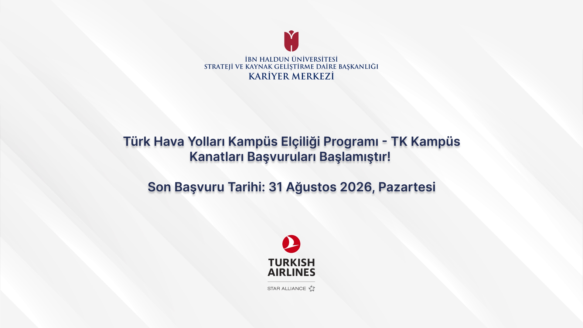 Turkish Airlines Campus Ambassador Program – TK Campus Wings Applications Are Now Open!