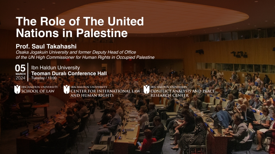 The Role of the United Nations in Palestine