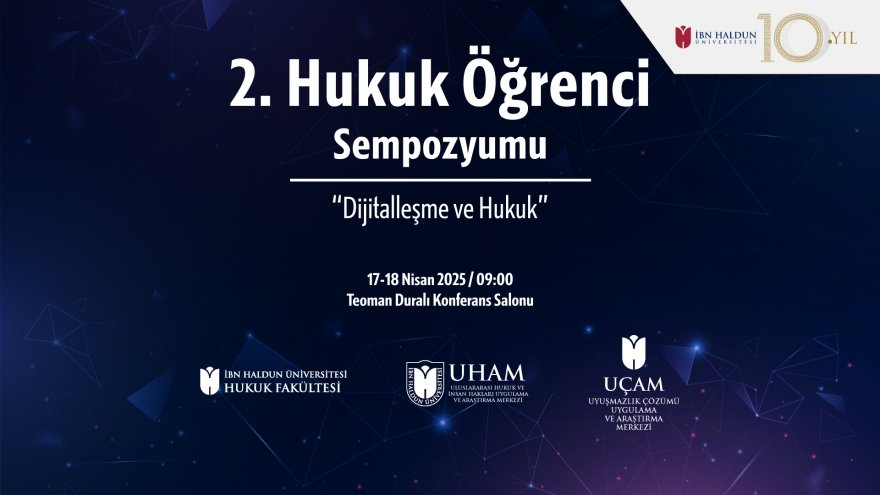 Hukuk Öğrenci Sempozyumu: “Dijitalleşme ve Hukuk”