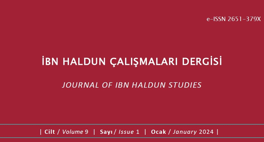 The First Issue of the 9th Volume of Ibn Haldun Studies Journal Published