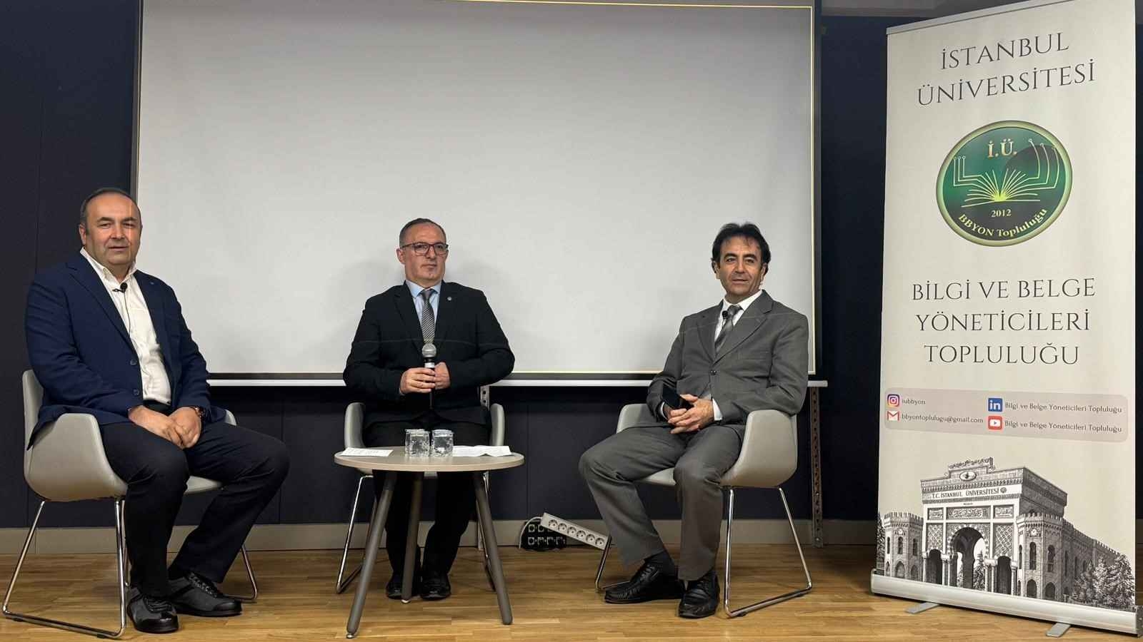 Sönmez Çelik, Director of the Library Department, Served as a Speaker at the 62nd Library Week Symposium