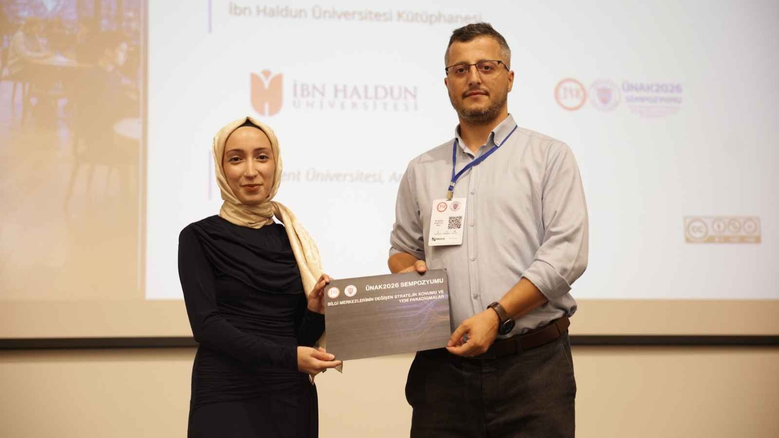 İHÜ Kütüphanesi ÜNAK 2026 Sempozyumu'nda Temsil Edildi