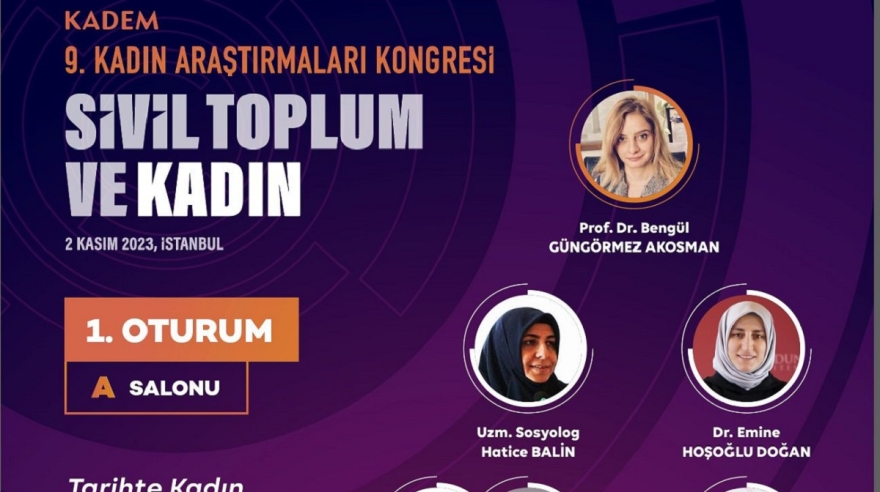 Dr. Emine Hoşoğlu Doğan 9. Kadın Çalışmaları Kongresi’ne Katıldı