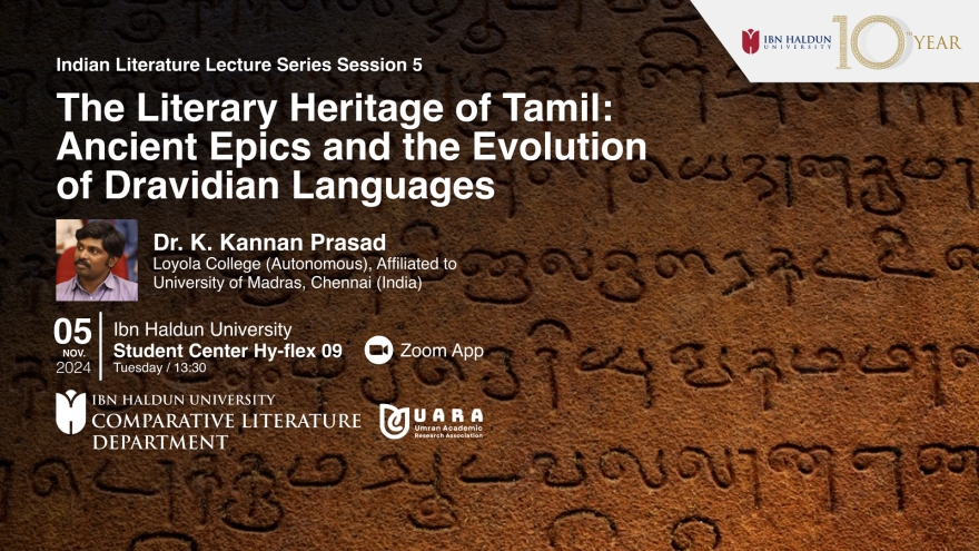 The Literary Heritage of Tamil: Ancient Epics and the Evolution of Dravidian Languages