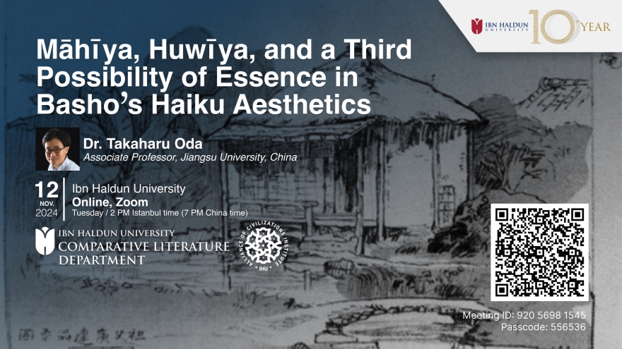 Mahiya, Huwiya, and a Third Possibility of Essence in Basho's Haiku Aesthetics