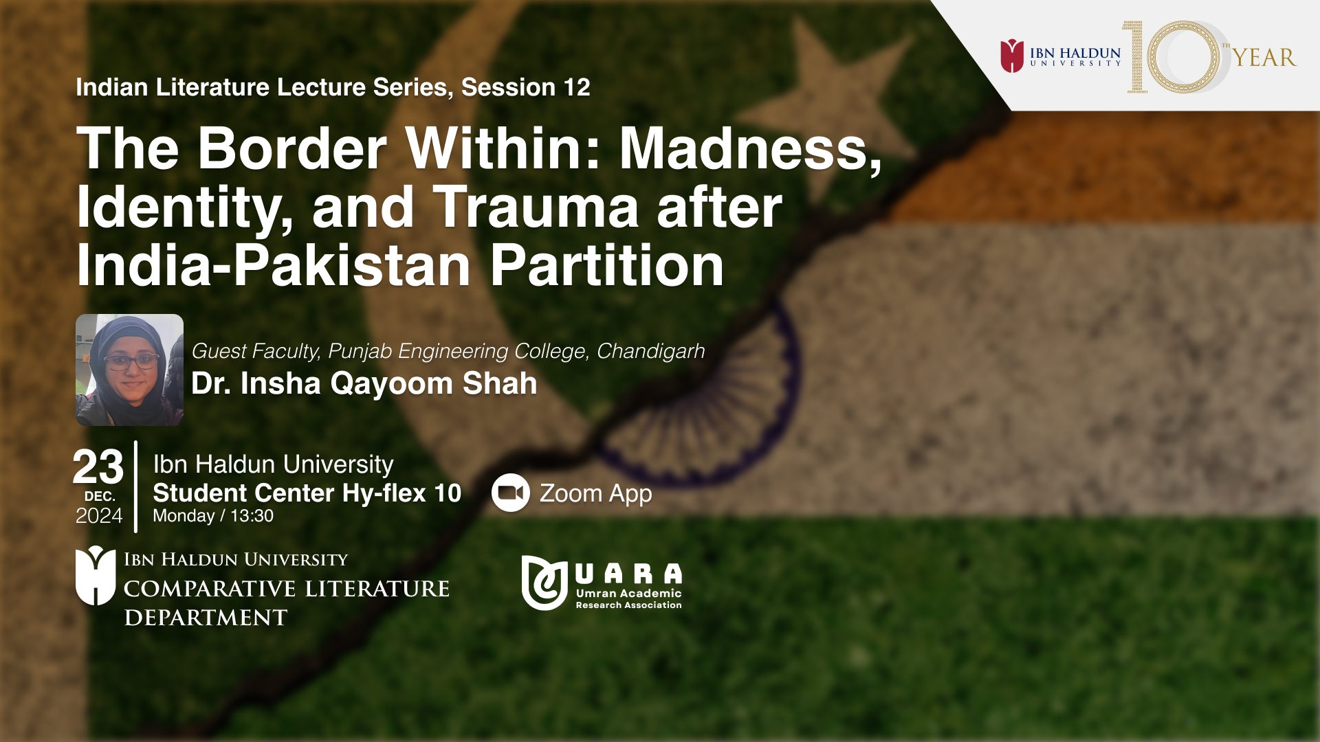 The Border Within: Madness, Identity, and Trauma after India-Pakistan Partition