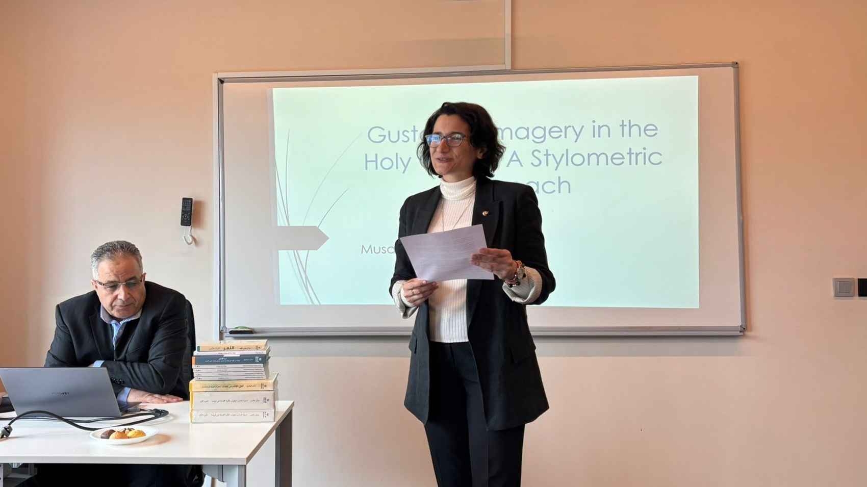 Karşılaştırmalı Edebiyat Bölümü “Kur’an’da Tat İmgeleri” Üzerine Konferans Düzenledi