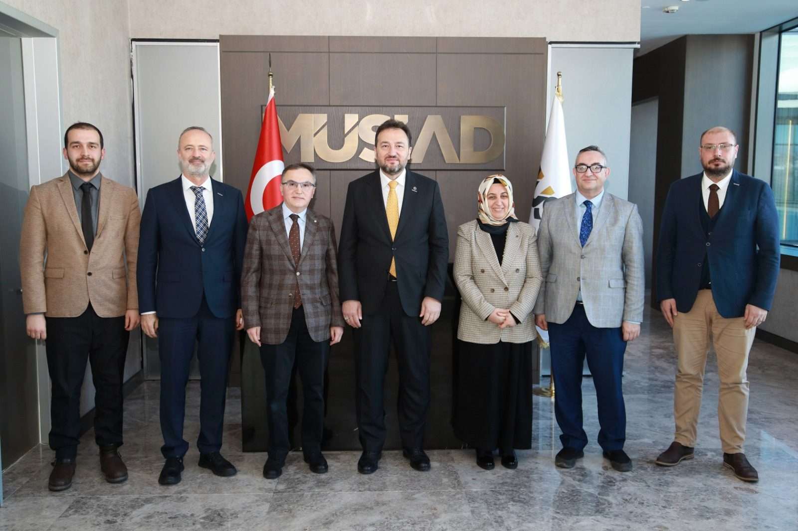 Our Faculty Visited the President of MUSIAD