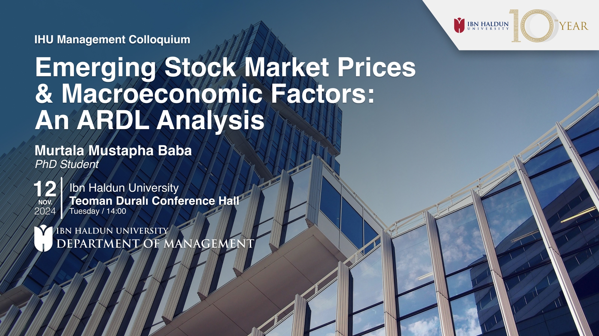 Emerging Stock Market Prices & Macroeconomic Factors: An ARDL Analysis