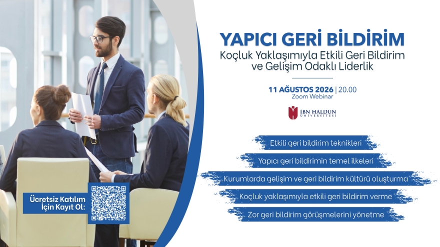 Yapıcı Geri Bildirim: Koçluk Yaklaşımıyla Etkili Geri Bildirim ve Gelişim Odaklı Liderlik
