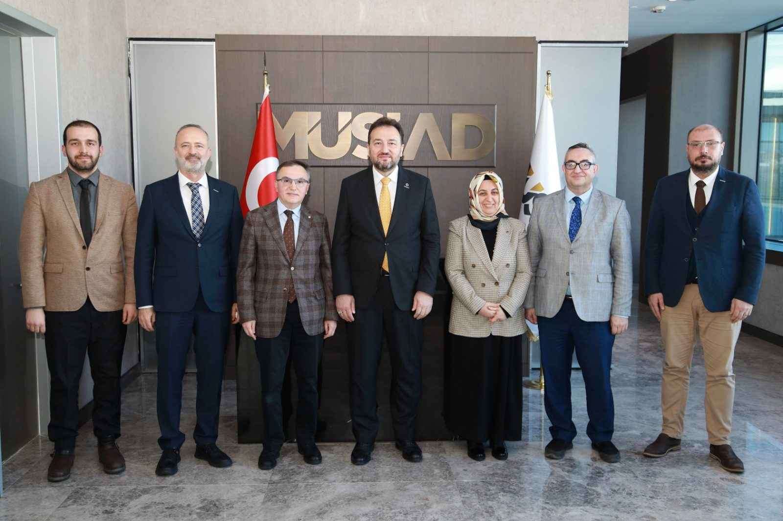 Our Faculty Visited the President of MUSIAD in His Office