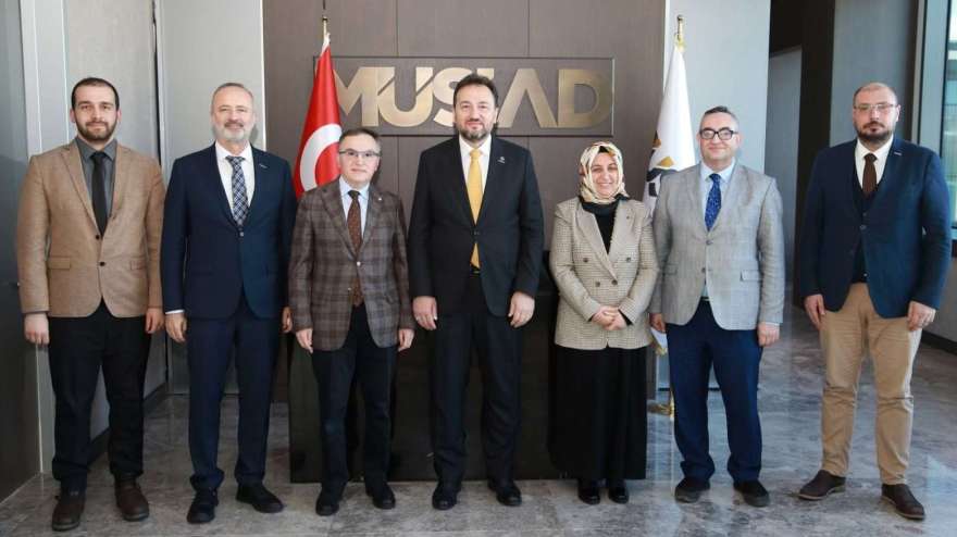 Our Faculty Visited the President of MUSIAD in His Office