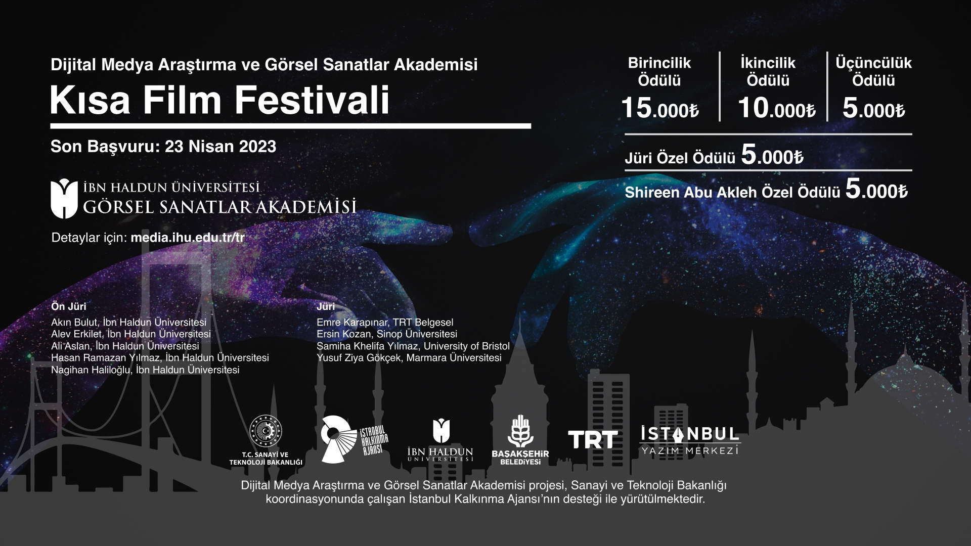 İbn Haldun Üniversitesi Medya Merkezi Kısa Film Yarışması