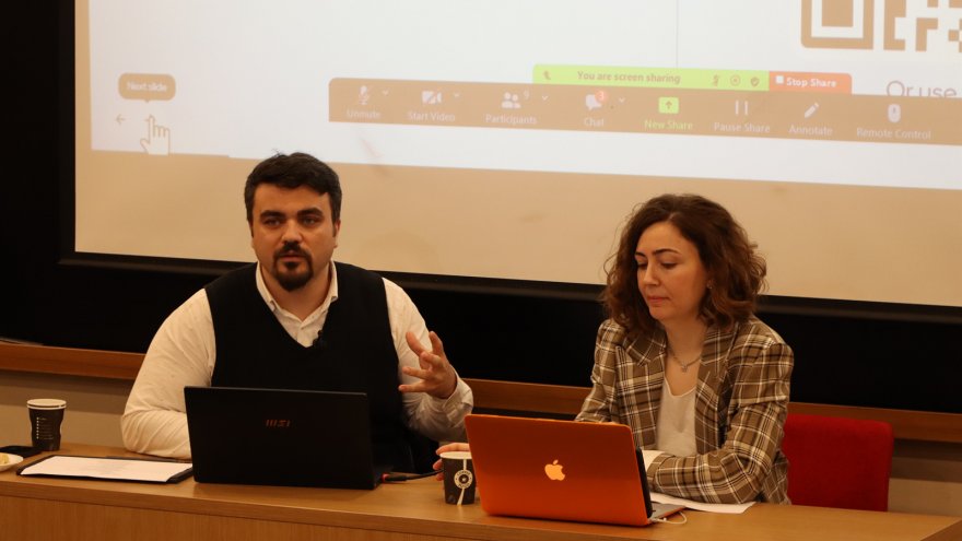 “The Art of Deception in the Information Age” was Discussed with the Participation of Our Department Professors