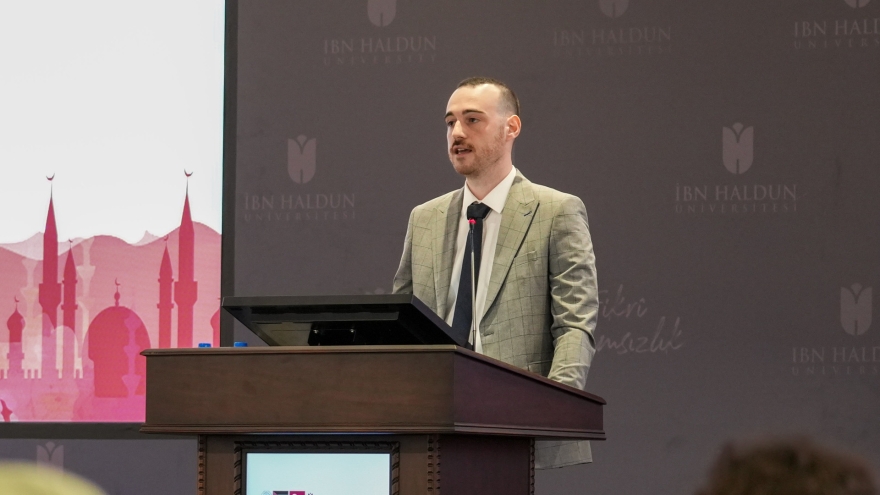 Res. Assist. Kaan Şentürk Delivered a Presentation at the “Compass: A Common Direction of Humanity” Project Launch