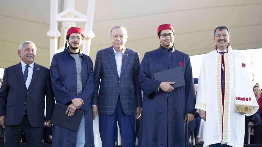 Our Ph.D. Graduates Received Their Diplomas From Mr. President Erdoğan