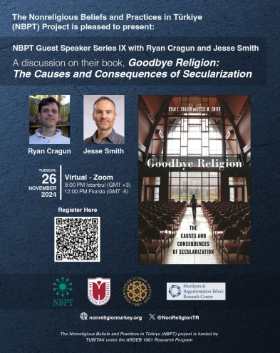 NBPT GUEST SPEAKER SERIES IX: Goodbye Religion: The Causes and Consequences of Secularization 