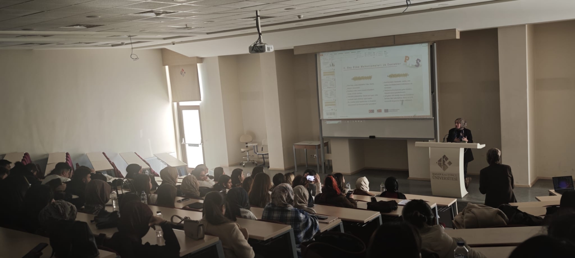 PASS Projesi Hasan Kalyoncu Üniversitesi’nde Lisans ve Lisansüstü Öğrencilerle Buluştu