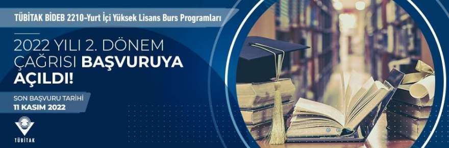 2210 - Yurt İçi Yüksek Lisans Burs Programları