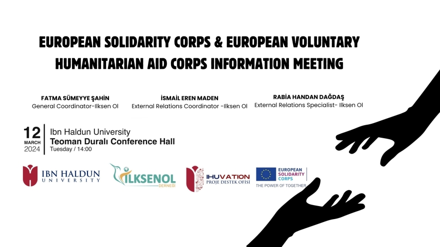 EUROPEAN SOLIDARITY CORPS & EUROPEAN VOLUNTARY HUMANITARIAN AID CORPS  INFORMATION MEETING