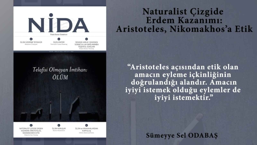 The Article of Our Lecturer Sümeyye Sel Odabaş was Published in Nida Magazine