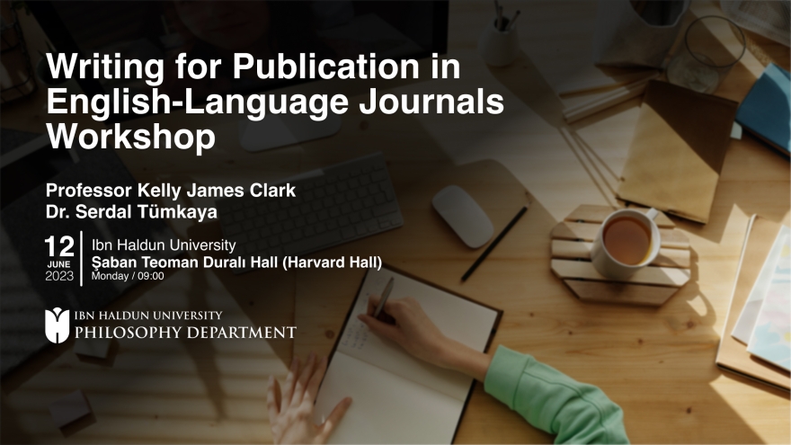 Writing for Publication in English-Language Journals Workshop