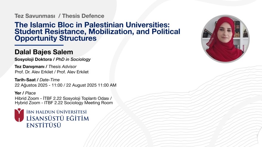 Dalal Bajes Salem's Thesis Defense
