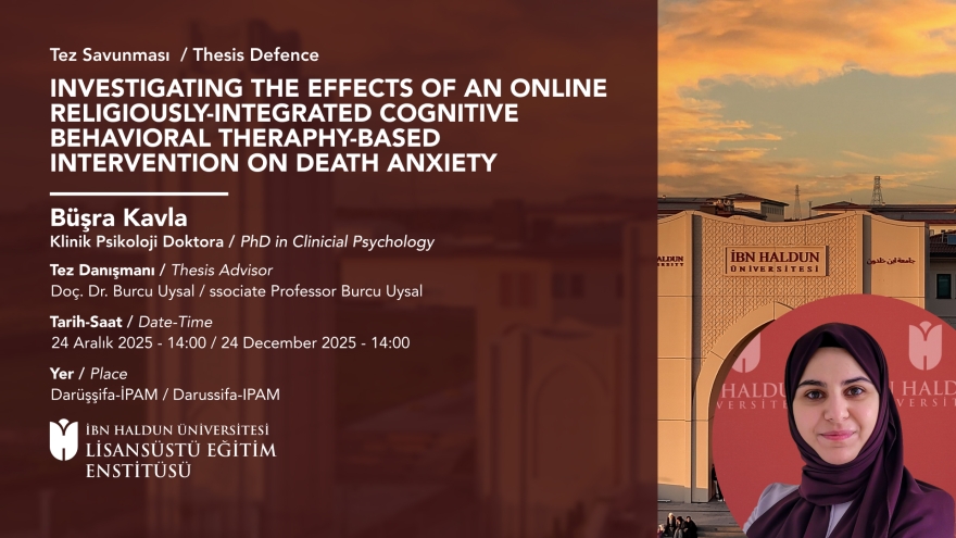 Büşra Kavla's Thesis Defense