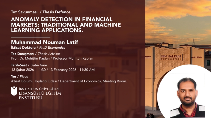 Muhammad Nouman Latif'in Tez Savunması