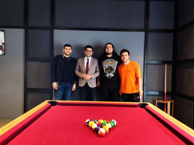 Enes Yalman Becomes the Champion of IHU Billiards Tournament!