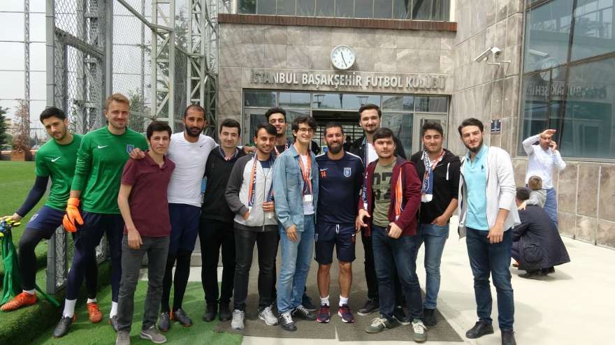 Our Students Met with Football Players from Başakşehir
