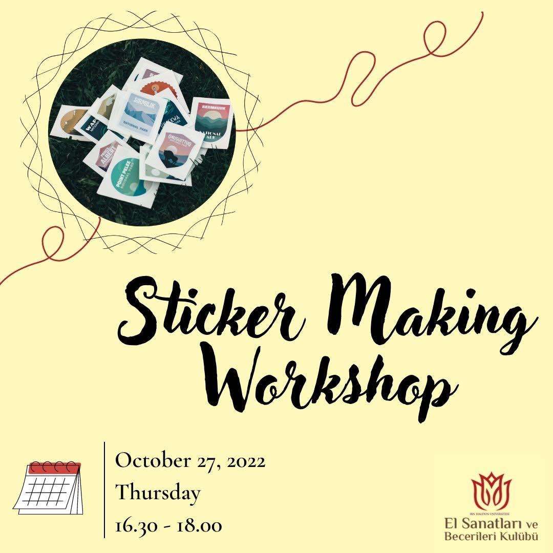 Sticker Making Workshop