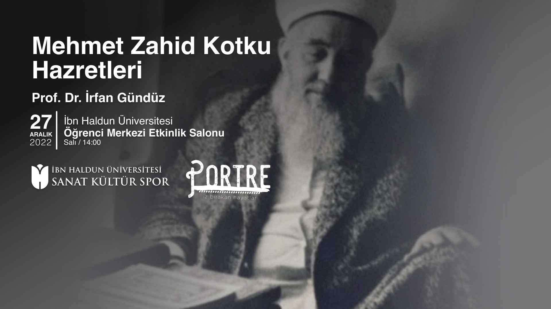 Portrait: Mehmet Zahid Kotku 