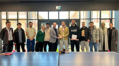 The Final Match of the Rector's Cup Table Tennis Tournament was Held