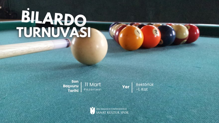  Rector's Cup Billiards Tournament is starting soon