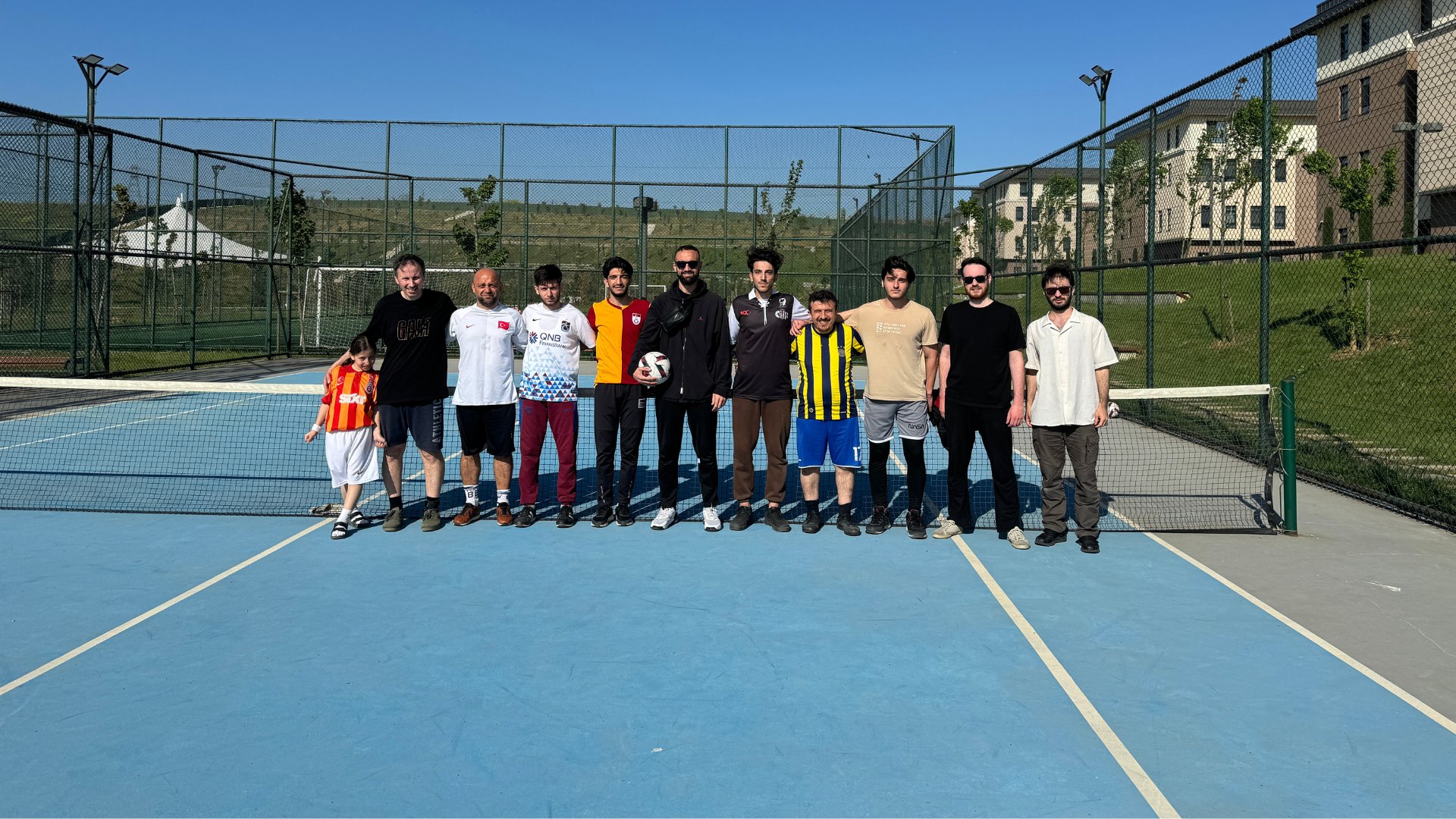 The Rector's Cup Foot Tennis Tournament has been completed.