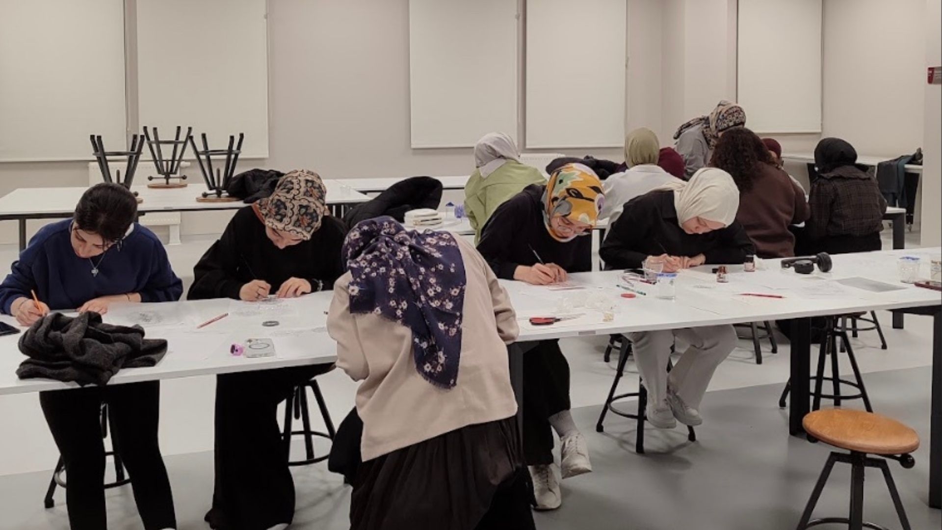 Ramadan Art Workshop Series: A Tezhip Workshop Was Held