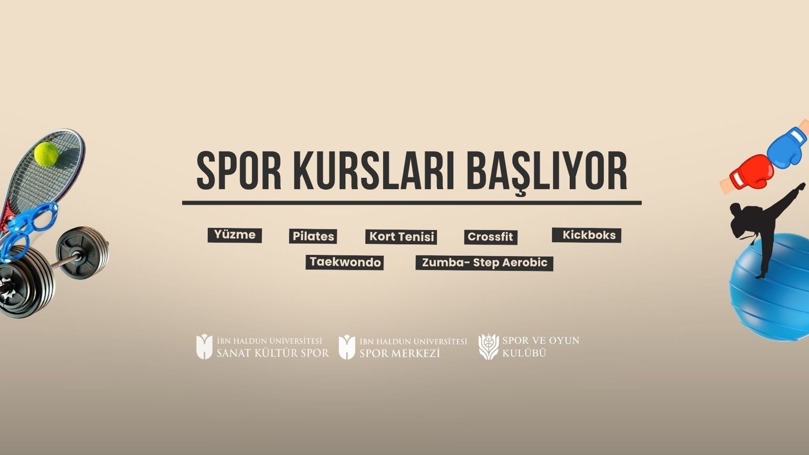 IHU SPORTS COURSES ARE STARTING!
