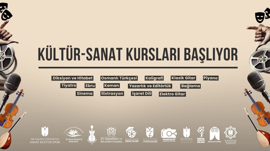 Sanat Kursları Başlıyor