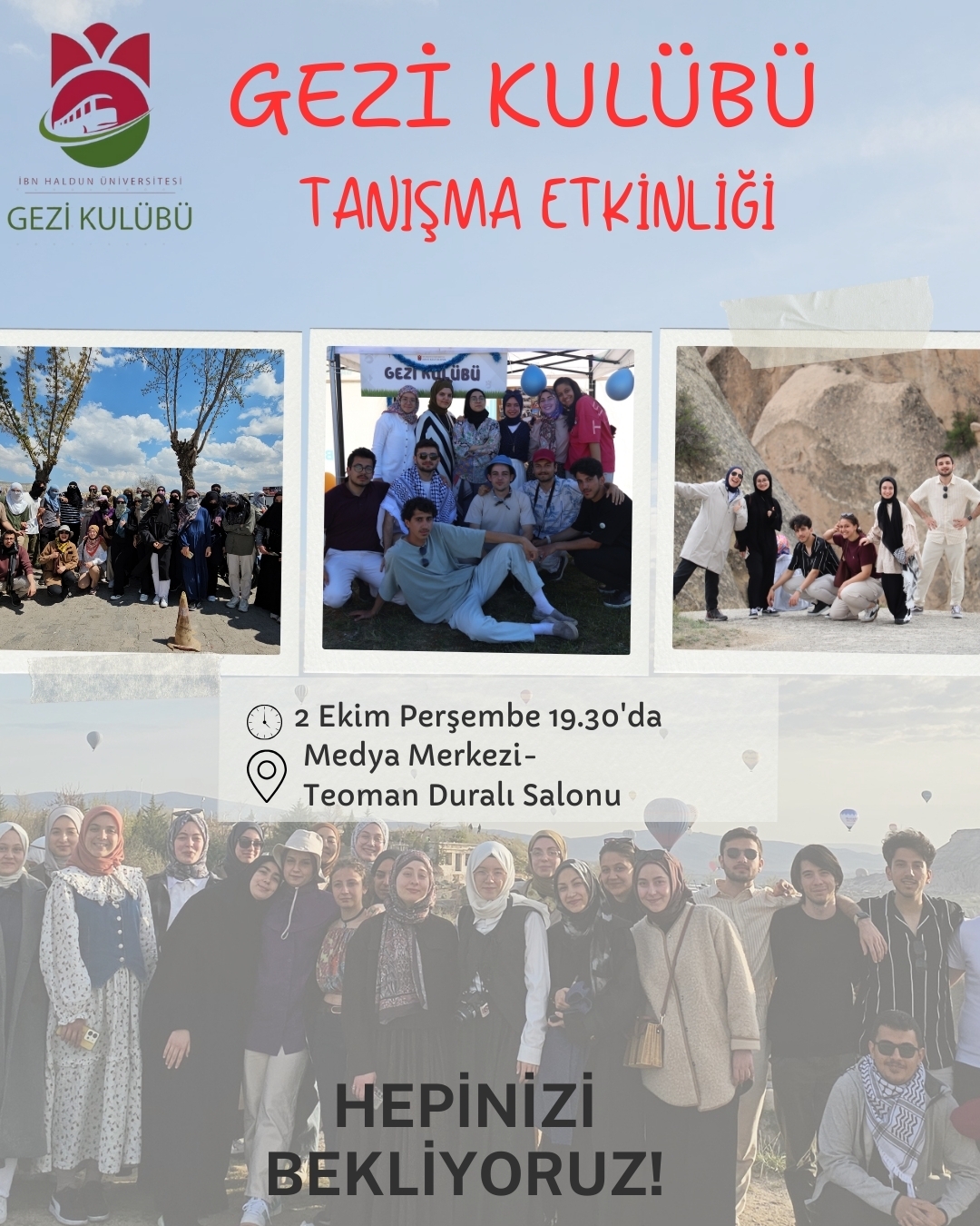 Gezi Kulübü Tanışma Etkinliği