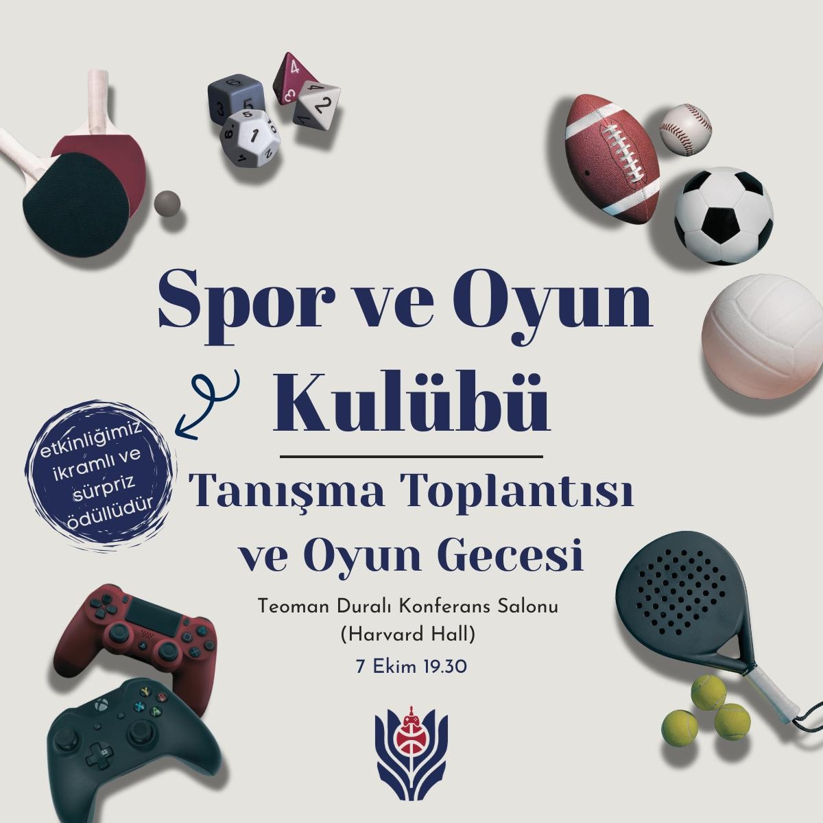 Spor ve Oyun Kulübü Tanışma Toplantısı