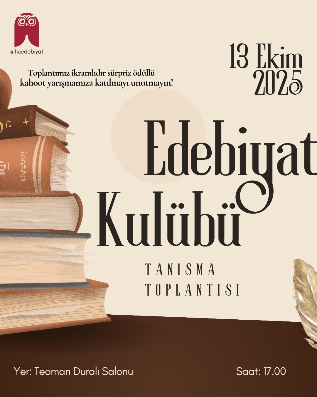 Edebiyat Kulübü Tanışma Toplantısı