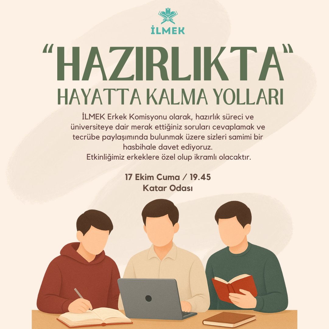 Hazırlıkta Hayatta Kalma Yolları(Beyefendilere yönelik)