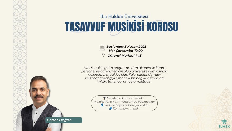 Gelenekten Geleceğe: Türk Musikisi Korosu