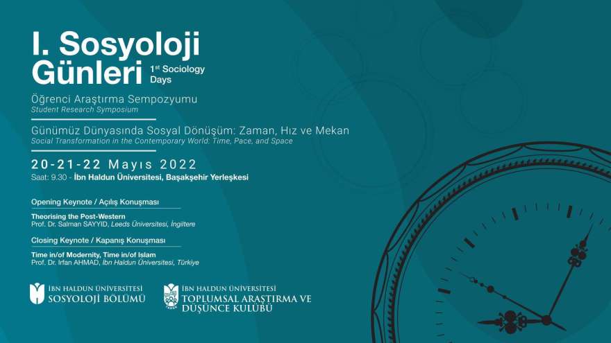 1. Sociology Days Event ( 20 – 21 – 22 May 2022 )