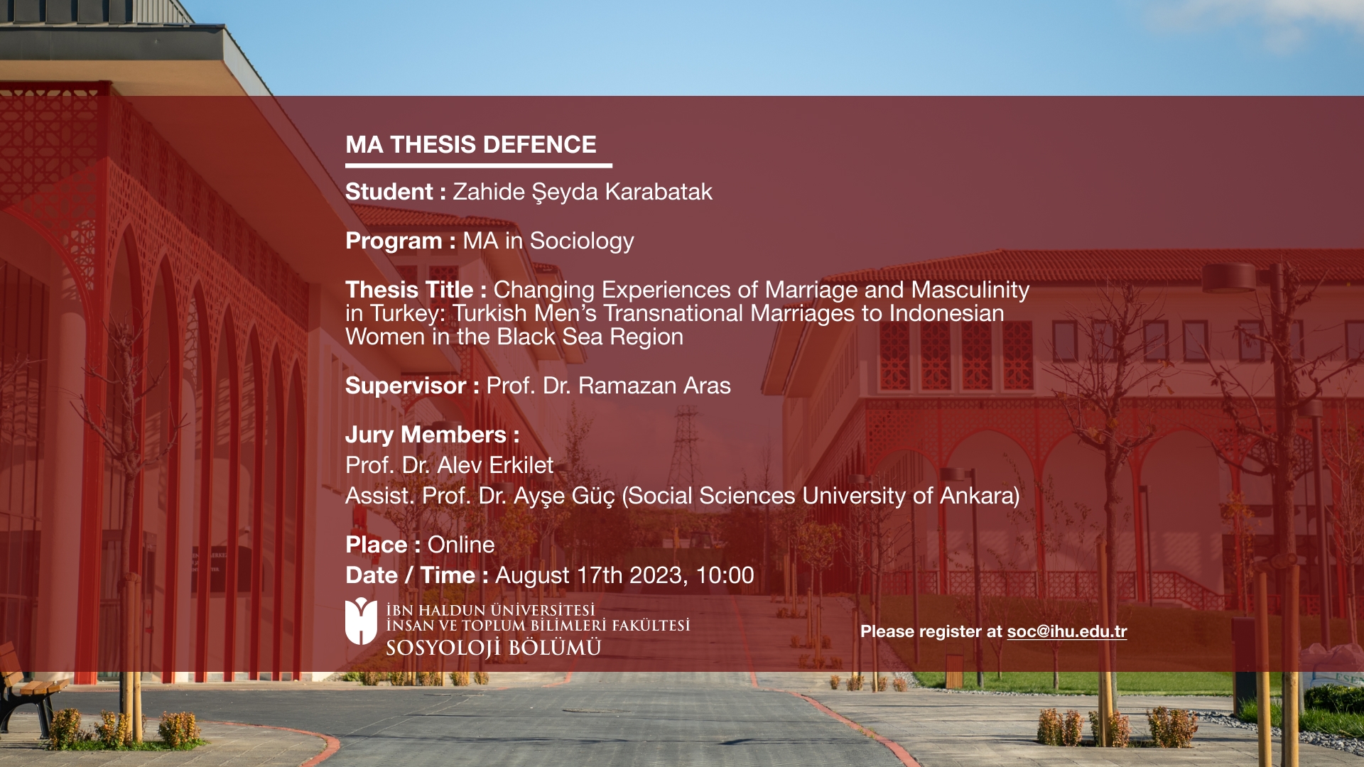 MA Thesis Defence