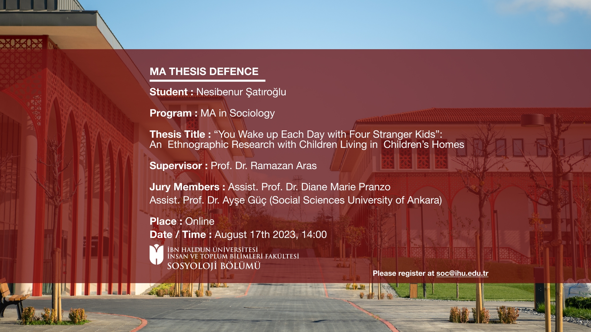 MA Thesis Defence