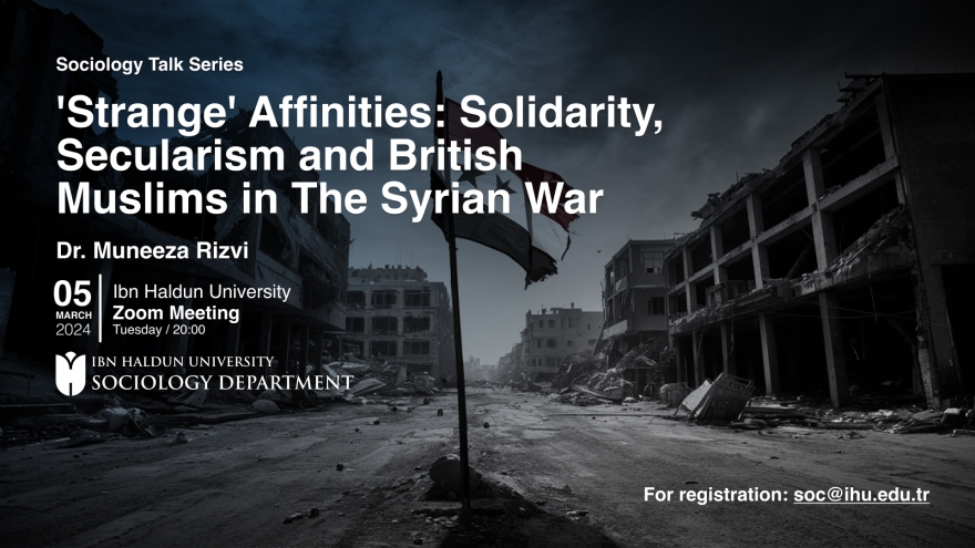 Interesting Affinities: Solidarity, Secularism and British Muslims in the Syrian War