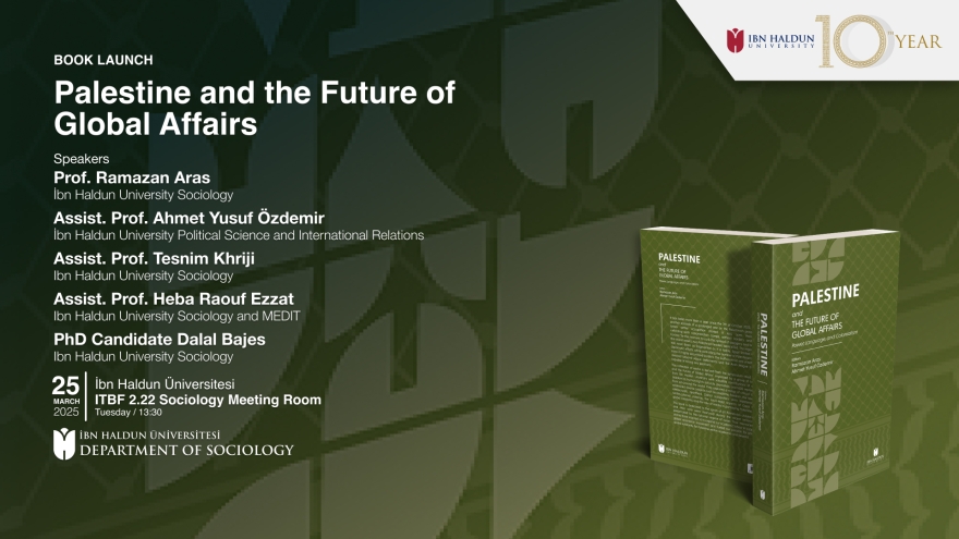 Book Launch: 'Palestine and the Future of Global Affairs'